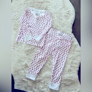 Roller Rabbit Kids Hearts Pajamas Size 2T